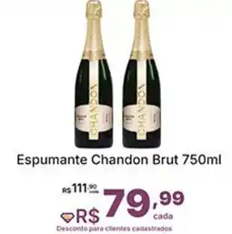 Super Lagoa Espumante Chandon Brut oferta