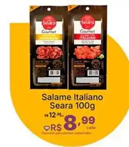 Super Lagoa Salame Italiano Seara oferta