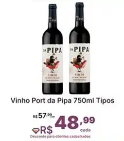 Super Lagoa Vinho Port da Pipa Tipos oferta