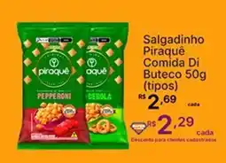 Super Lagoa Salgadinho Piraquê Comida Di Buteco oferta
