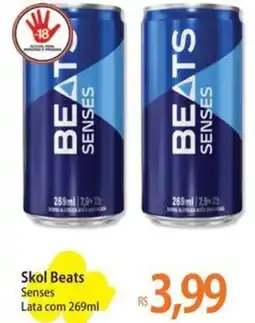 Atacadão Skol Beats Senses Lata oferta