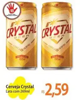 Atacadão Cerveja Crystal Lata oferta