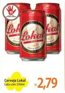Atacadão Cerveja Lokal Lata oferta