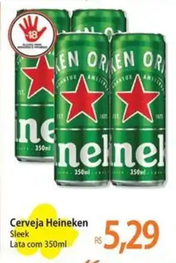 Atacadão Cerveja Heineken Sleek oferta