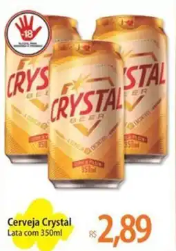 Atacadão Cerveja Crystal Lata oferta