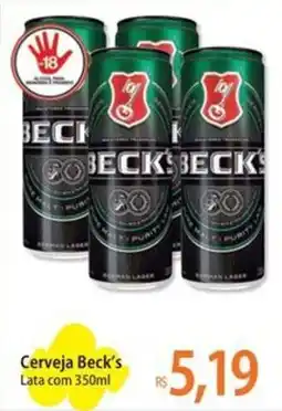 Atacadão Cerveja Beck's oferta
