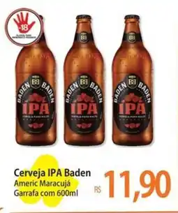 Atacadão Cerveja IPA Baden Americ Maracujá Garrafa oferta