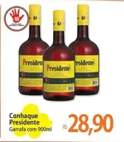 Atacadão Conhaque Presidente Garrafa oferta