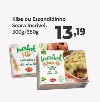 Peruzzo Kibe Ou Escondidinho Seara Incrivel 300g/350g oferta