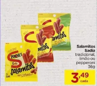 Salamitos Sadia 36g