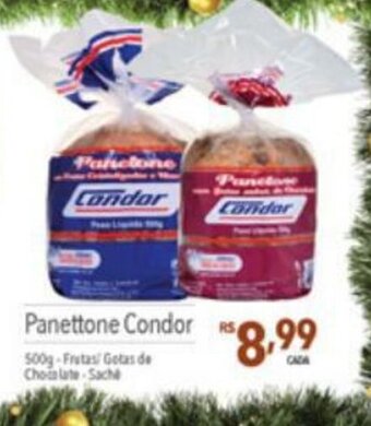 Supermercados Condor Panettone Condor 500g oferta
