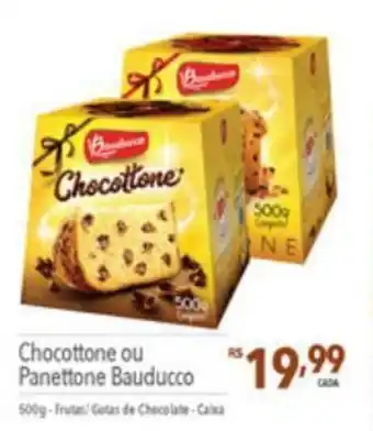 Supermercados Condor Chocottone ou Panettone Bauducco 500g oferta
