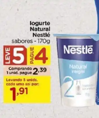 Carrefour Bairro Iogurte Natural Nestle 170g oferta