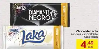 Carrefour Bairro Chocolate Lacta 90g/100g oferta