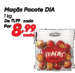 Dia Maçãs Pacote DIA oferta