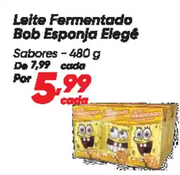 Dia Leite Fermentado Bob Esponja Elegé oferta