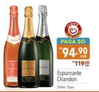 Supermercados Condor Espumante Chandon 750ml oferta