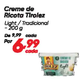 Dia Creme de Ricota Tirolez oferta