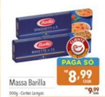 Supermercados Condor Massa Barilla 500g oferta
