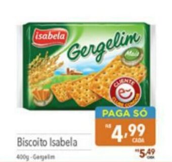 Supermercados Condor Biscoito Isabela 400g oferta