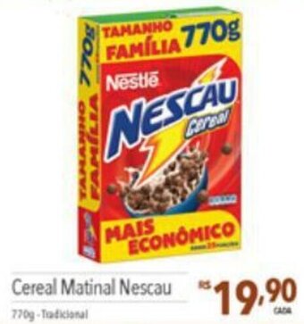 Supermercados Condor Cereal Matinal Nescau 770g oferta