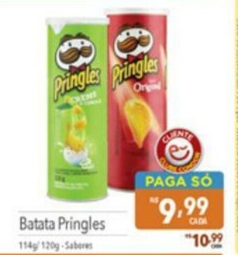 Supermercados Condor Batata Pringles 114g/120g oferta
