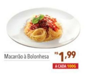 macarrao a Bolonhesa 100g