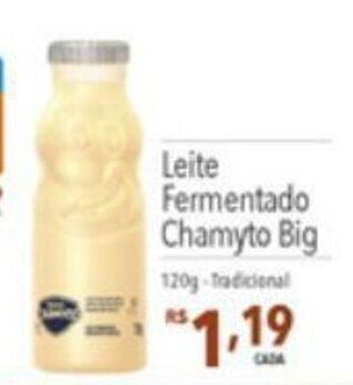 Supermercados Condor Leite Fermentado Chamyto Big 120g oferta