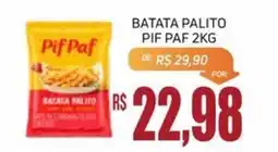Economart Atacadista Batata palito pif paf oferta