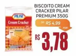 Economart Atacadista Biscoito cream cracker pilar premium oferta
