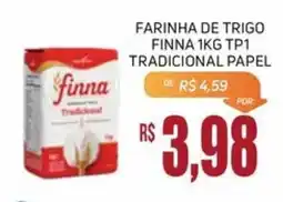 Economart Atacadista Farinha de trigo finna tp1 tradicional papel oferta