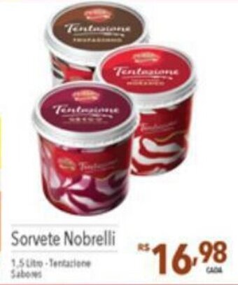 Sorvete Nobrelli 1.5L