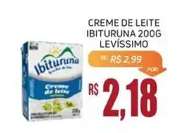 Economart Atacadista Creme de leite ibituruna levíssimo oferta