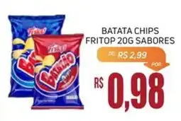 Economart Atacadista Batata chips fritop sabores oferta