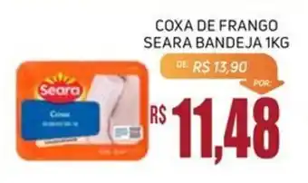 Economart Atacadista Coxa de frango seara bandeja oferta