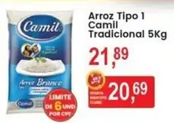 Federzoni Supermercados Arroz Tipo 1 Camil Tradicional oferta