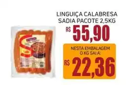 Economart Atacadista Linguiça calabresa sadia pacote oferta