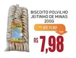 Economart Atacadista Biscoito polvilho jeitinho de minas oferta