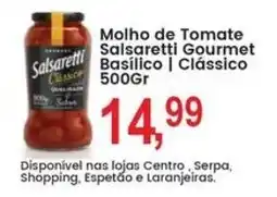 Federzoni Supermercados Molho de Tomate Salsaretti Gourmet oferta