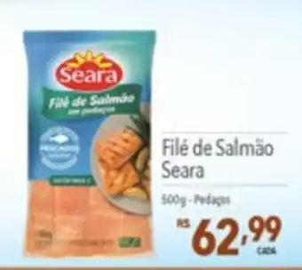 Supermercados Condor File de Salmao Seara 500g oferta