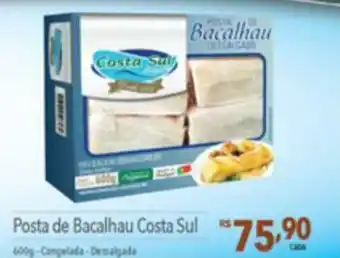 Supermercados Condor Posta de Bacalhau Costa Sul 600g oferta