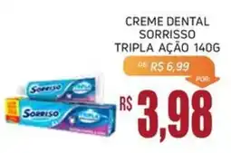 Economart Atacadista Creme dental sorrisso tripla ação oferta
