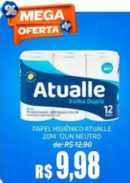 Economart Atacadista Papel higiênico atualle 20m 12un neutro oferta