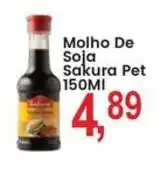 Federzoni Supermercados Molho De Soja Sakura Pet oferta