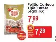 Federzoni Supermercados Feijão Carioca Tipo 1 Broto Legal oferta