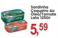Federzoni Supermercados Sardinha Coqueiro Ao Óleo/Tomate Lata oferta