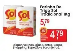 Federzoni Supermercados Farinha De Trigo Sol Tradicional oferta