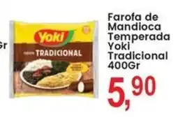 Federzoni Supermercados Farofa de Mandioca Temperada Yoki Tradicional oferta
