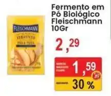 Federzoni Supermercados Fermento em Pó Biológico Fleischmann oferta