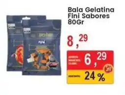 Federzoni Supermercados Bala Gelatina Fini Sabores oferta